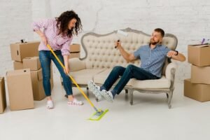 Property Cleanout service preparing a rental property for sale